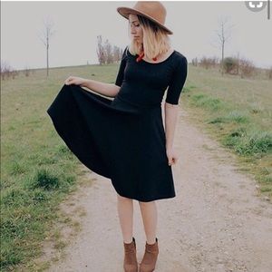 Lularoe Black Nicole Dress
